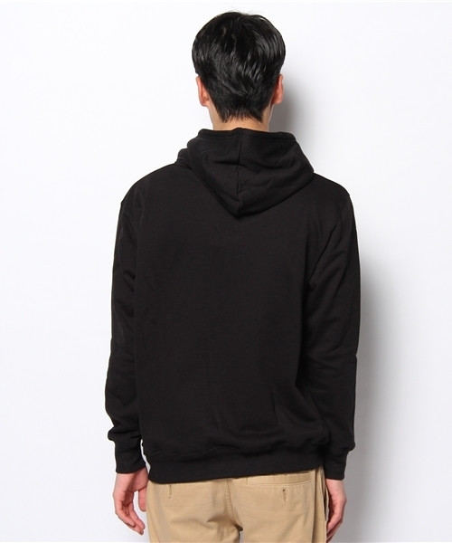 WEGO（ウィゴー）の「WEGO/アーチロゴプルパーカー（パーカー・メンズ・レッド/グリーン/ホワイト/ブラック・MEDIUM/LARGE）」の7枚目の写真