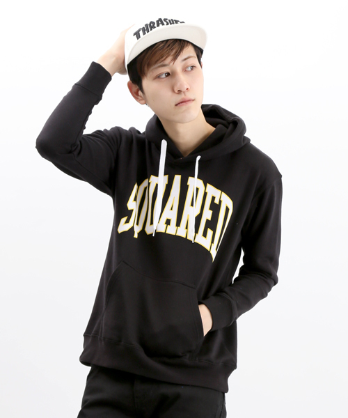 WEGO（ウィゴー）の「WEGO/アーチロゴプルパーカー（パーカー・メンズ・レッド/グリーン/ホワイト/ブラック・MEDIUM/LARGE）」の15枚目の写真