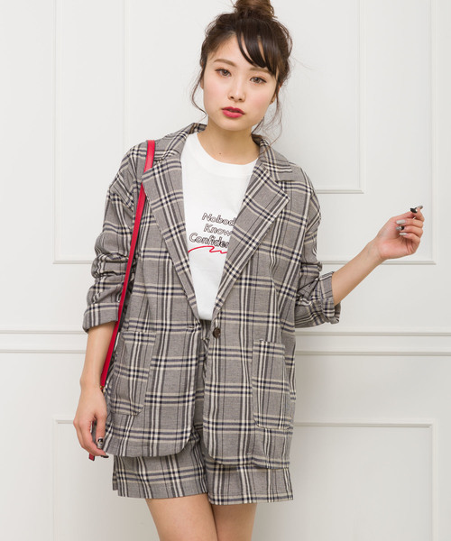 SpRay（スプレイ）の「グレンチェック SET UP