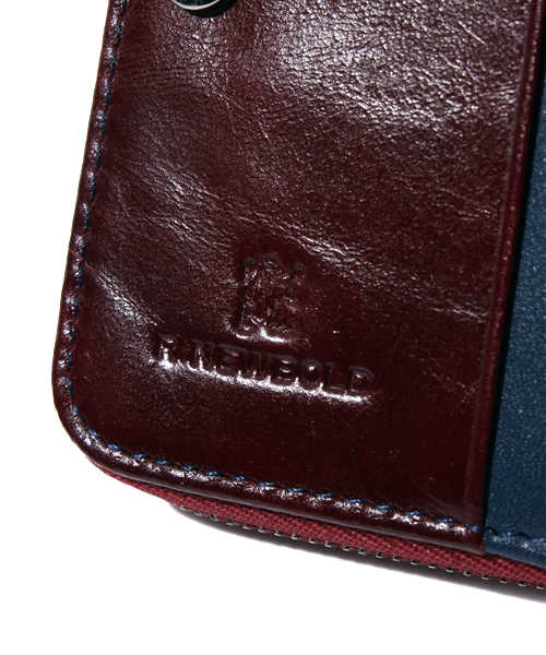 R.NEWBOLD（アールニューボールド）の「ZIP WALLET/805850（財布