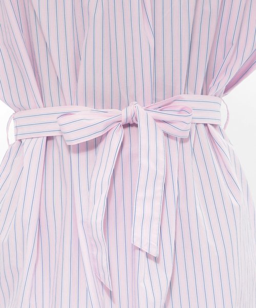 LAKOLE（ラコレ）の「【マルチウェイ】ロングシャツチュニック / LAKOLE（チュニック・レディース・ホワイト/ピンク/ブルー・SMALL/MEDIUM）」の15枚目の写真