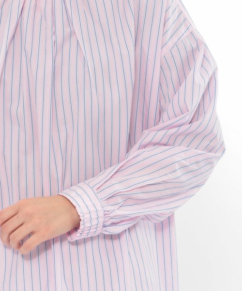 LAKOLE（ラコレ）の「【マルチウェイ】ロングシャツチュニック / LAKOLE（チュニック・レディース・ホワイト/ピンク/ブルー・SMALL/MEDIUM）」の17枚目の写真