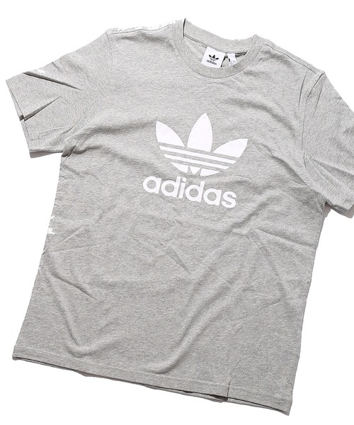 Adidas アディダス の Adidas アディダス トレフォイルロゴプリントtシャツ Tシャツ カットソー Wear