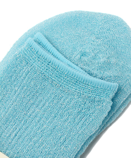 WEGO（ウィゴー）の「WEGO/2Pラメソックス（ソックス/靴下・レディース・サックスブルー/パープル・FREE）」の3枚目の写真