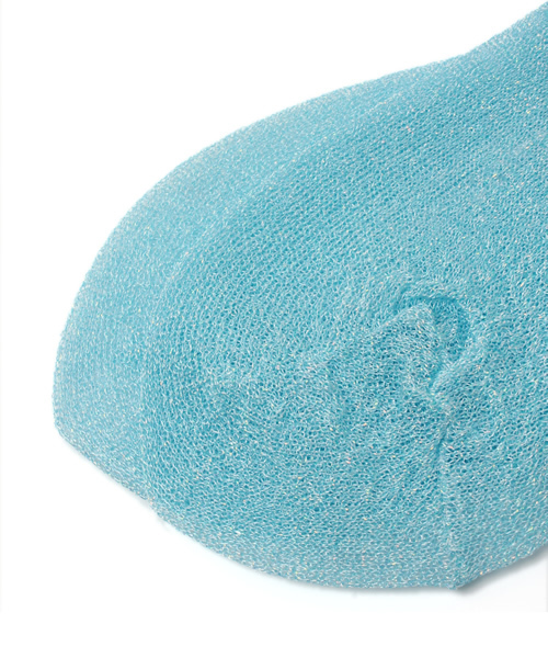 WEGO（ウィゴー）の「WEGO/2Pラメソックス（ソックス/靴下・レディース・サックスブルー/パープル・FREE）」の5枚目の写真