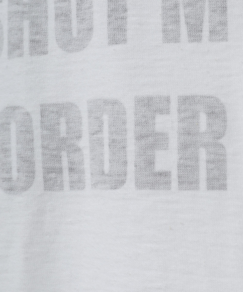 CLANE（クラネ）の「REVERSED LOGO T/S（Tシャツ/カットソー・レディース・ベージュ/ホワイト・1/2）」の10枚目の写真