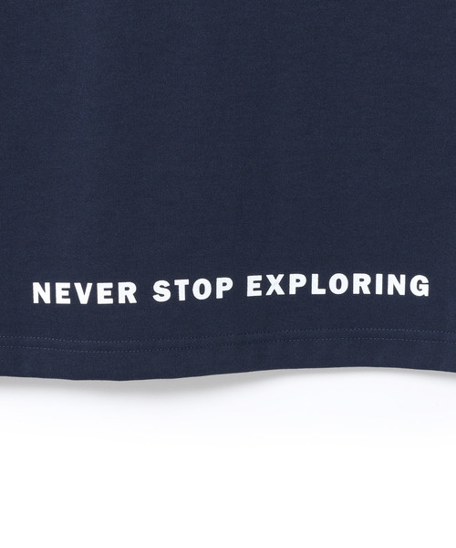 THE NORTH FACE（ザノースフェイス）の「ショート スリーブ スモール ボックス ロゴ ティー S/S Small Box Logo Tee NT31955（Tシャツ/カットソー・メンズ・ブラック/ホワイト/グレー/ネイビー・LARGE/SMALL/X-LARGE/MEDIUM）」の10枚目の写真