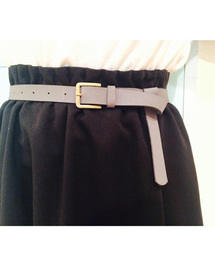 Kastane | 【Kastane】レザー細ベルト(ベルト)