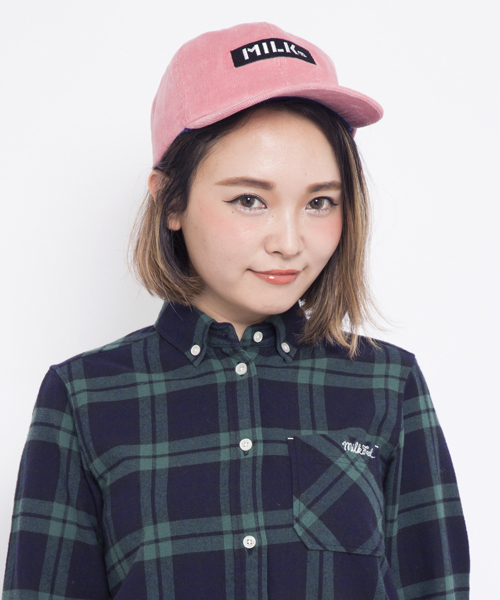 MILKFED.（ミルクフェド）の「BASEBALL CAP BAR（キャップ・レディース・ネイビー/ピンク・ONE SIZE）」の2枚目の写真