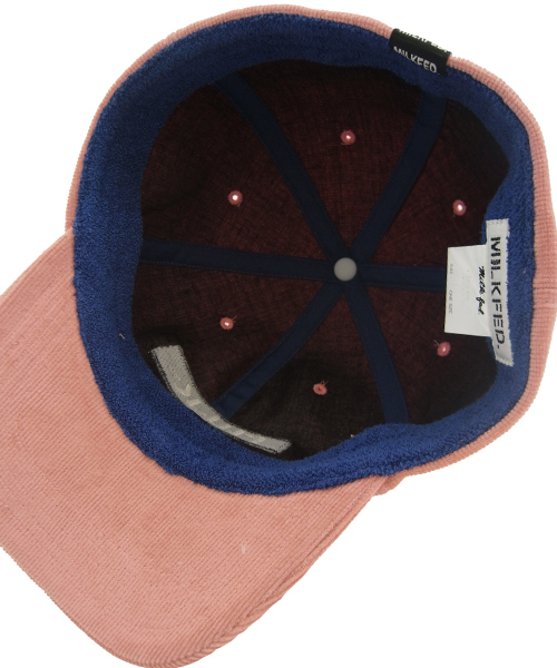 MILKFED.（ミルクフェド）の「BASEBALL CAP BAR（キャップ・レディース・ネイビー/ピンク・ONE SIZE）」の4枚目の写真