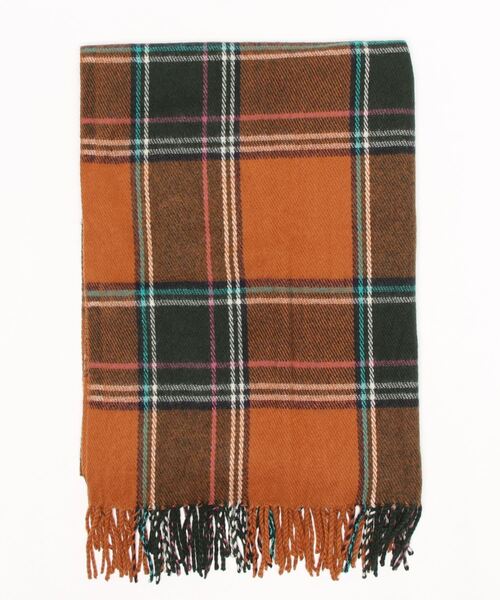 LOWRYS FARM(ローリーズファーム)の「チェックストール 851192(ストール/ショール・レディース・アイボリー/グレー/ベージュ/ネイビー/ブラウン/ベージュ系その他/ライトグレー/ブラウン系その他/ベージュ系その他3/オレンジ/ブラック・FREE)」の18枚目の写真