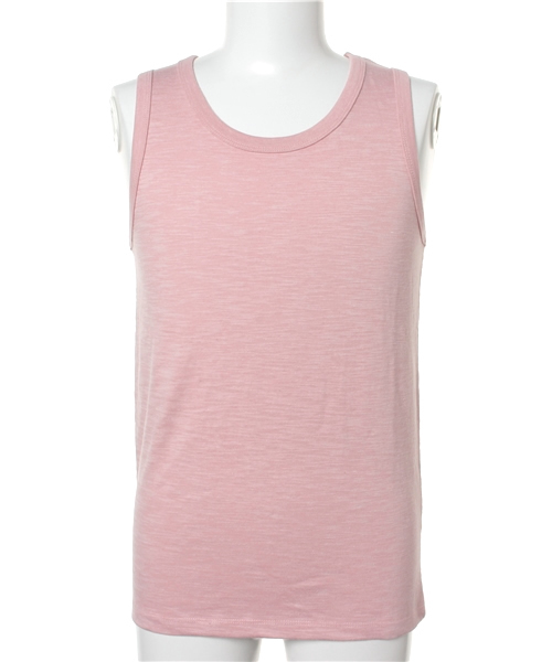 CIAOPANIC（チャオパニック）の「【Ciaopanic】スラブタンク（タンクトップ・メンズ・ネイビー/チャコールグレー/グレー/ピンク/マスタード/ブラック/ホワイト・MEDIUM/LARGE）」の7枚目の写真