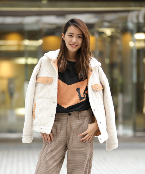 その他ブランド / CONFMARC JEANS/デニムボアジャケット VOLCOM（ボルコム）の「ボルコム B1531965 リバーシブルボアジャケット