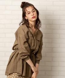 coen | インドコットンチュニックシャツジャケット#(シャツ/ブラウス)