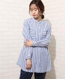 coen | インドコットンチュニックシャツ（シャツジャケット）#(シャツ/ブラウス)