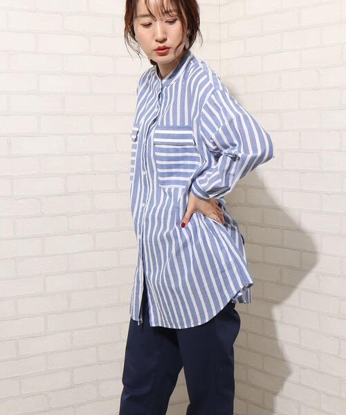 coen(コーエン)の「インドコットンチュニックシャツジャケット#(シャツ/ブラウス・レディース・カーキ/その他/ホワイト・FREE)」の16枚目の写真