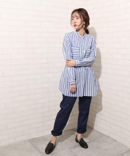 coen(コーエン)の「インドコットンチュニックシャツジャケット#(シャツ/ブラウス・レディース・カーキ/その他/ホワイト・FREE)」の14枚目の写真