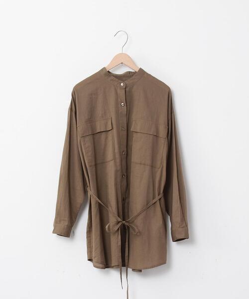 coen(コーエン)の「インドコットンチュニックシャツジャケット#(シャツ/ブラウス・レディース・カーキ/その他/ホワイト・FREE)」の11枚目の写真