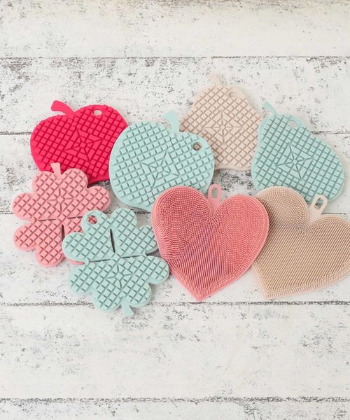 Afternoon Tea（アフタヌーンティー）の「ハートシリコーンブラシ（キッチンツール・レディース・ホワイト/ピンク・ONE SIZE）」の3枚目の写真