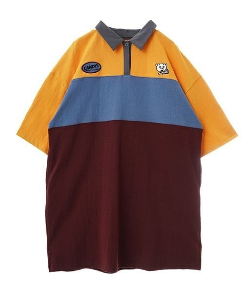 Candy Stripper(キャンディストリッパー)の「TIME FOR BAIT POLO ワンピース(ワンピース・レディース・ブラック/グリーン/ボルドー・2)」の3枚目の写真