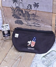 SNOOPY Canvas Body Bag(SURF′S UP!)/スヌーピーキャンバス ボディバッグ サーフズアップ