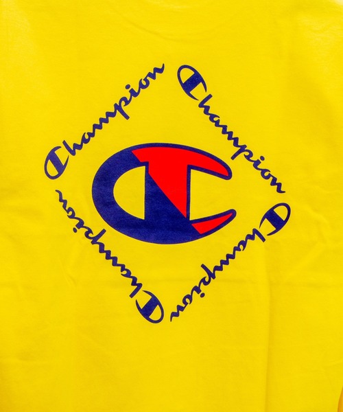 Champion(チャンピオン)の「Champion/チャンピオン ビックC ロンT C3-R402(Tシャツ/カットソー・メンズ・ホワイト/ブラック/イエロー・L/XL)」の8枚目の写真