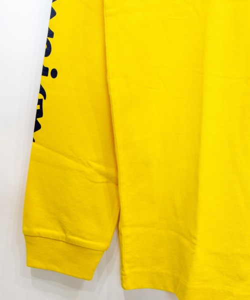 Champion(チャンピオン)の「Champion/チャンピオン ビックC ロンT C3-R402(Tシャツ/カットソー・メンズ・ホワイト/ブラック/イエロー・L/XL)」の9枚目の写真