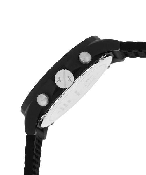 ARMANI EXCHANGE(アルマーニエクスチェンジ)の「アルマーニ・エクスチェンジ 腕時計 メンズ アナログ シリコン AX1344(アナログ腕時計・メンズ・ブラック・FREE)」の5枚目の写真