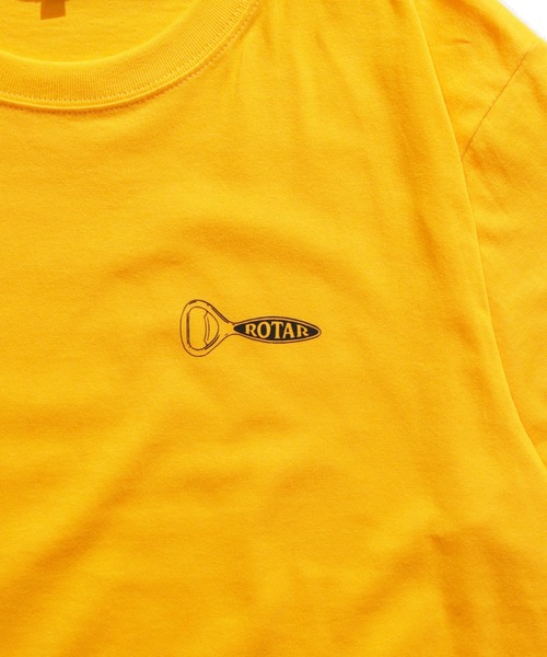 ROTAR(ローター)の「Bottle opener 1p Tee(Tシャツ/カットソー・メンズ・イエロー系その他/スミクロ/オフホワイト・MEDIUM/SMALL/X-LARGE/LARGE)」の4枚目の写真