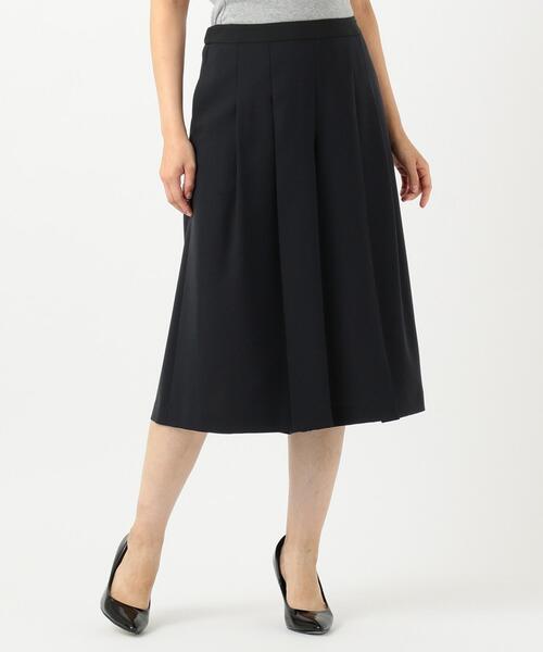 J.PRESS（ジェイプレス）の「【洗える】リラクシオンツイル キュロットパンツ（その他パンツ・レディース・ネイビー系/ブラウン系/ワイン系・11/9/7）」の2枚目の写真
