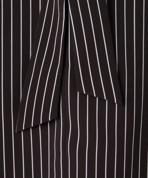 green label relaxing（グリーンレーベルリラクシング）の「Ｄ パーツ / ボウタイ ブラウス（シャツ/ブラウス・レディース・ライトブルー/ダークグレー/ネイビー/ライトグレー・FREE）」の15枚目の写真