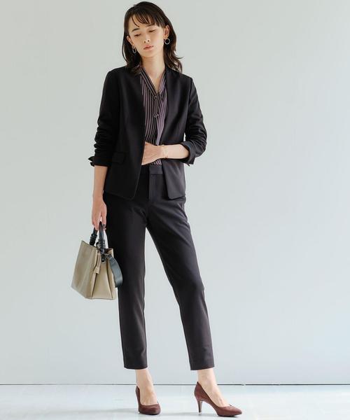 green label relaxing（グリーンレーベルリラクシング）の「Ｄ パーツ / ボウタイ ブラウス（シャツ/ブラウス・レディース・ライトブルー/ダークグレー/ネイビー/ライトグレー・FREE）」の7枚目の写真