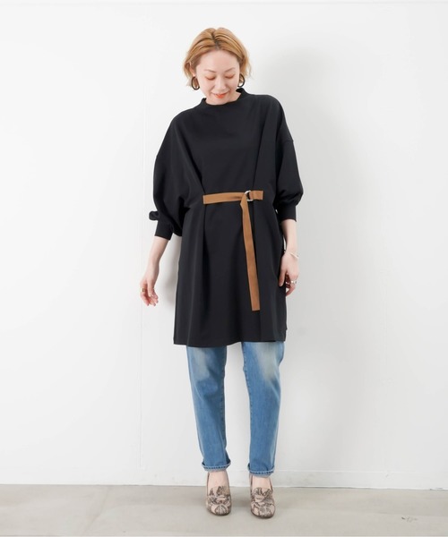 Luca ルカ レディラックルカ のファッション Luck ハイネックワンピース チュニック Luca Lady Luca Lady スエードベルト Luck スエードベルト Lc Lll