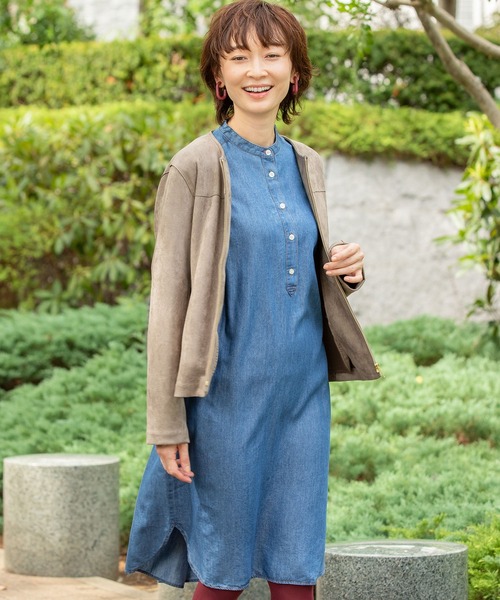 Decoy Since 1981 デコイシンスイチキュウハチイチ の テンセルデニムワンピース ワンピース Wear