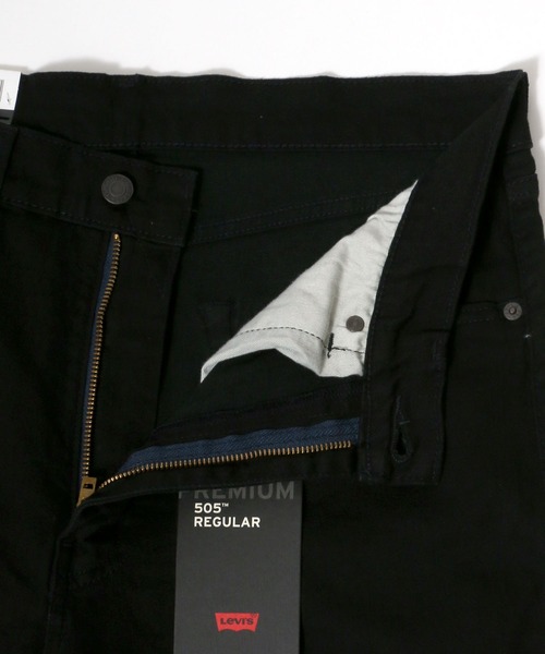 Levis PReMIUM(リーバイスプレミアム)の「Levi's/リーバイス PREMIUM505P ブラックストレッチパンツ/レギュラーストレート(その他パンツ・メンズ・ブラック・32inch/30inch/34inch/33inch/36inch/31inch/29inch/28inch)」の8枚目の写真