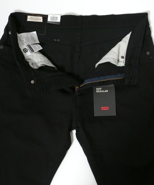 Levis PReMIUM(リーバイスプレミアム)の「Levi's/リーバイス PREMIUM505P ブラックストレッチパンツ/レギュラーストレート(その他パンツ・メンズ・ブラック・32inch/30inch/34inch/33inch/36inch/31inch/29inch/28inch)」の7枚目の写真