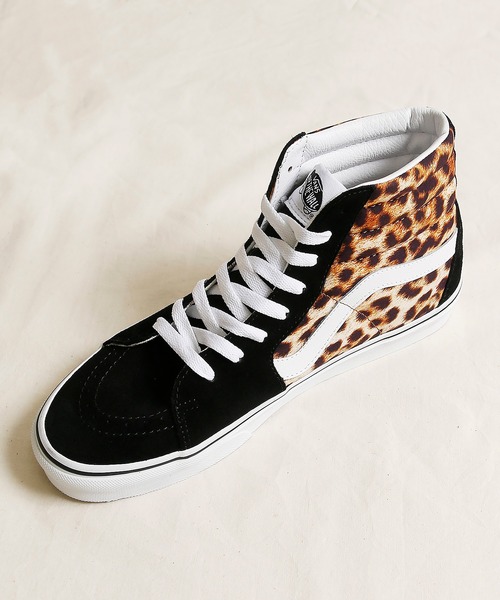 And A（アンドエー）の「VANS ヴァンズ / SK8-HI (LEOPARD) BLACK/TRUE