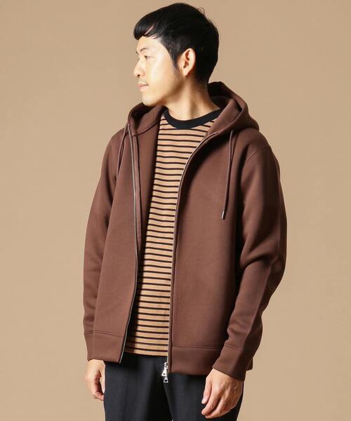 MEN'S MELROSE（メンズメルローズ）の「ダンボールニットジップ