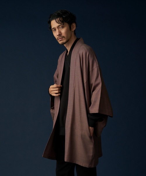 和ROBE（ワローブ）の「【2020冬の和ROBE】MIX WOOL HAORI