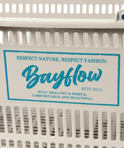 BAYFLOW(ベイフロー)の「BFレジカゴ(収納グッズ・レディース・ネイビー/グレー/グリーン・0)」の16枚目の写真