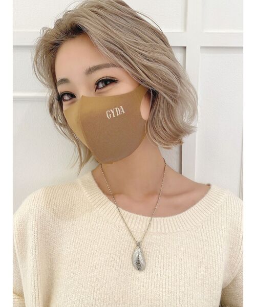 GYDA（ジェイダ）の「GYDA punchMASK（マスク・レディース・ブラック/グレー/キャメル・FREE）」の5枚目の写真