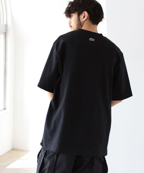 新品タグ付】ビームス別注 ラコステ 限定ポロシャツ LACOSTE 黒