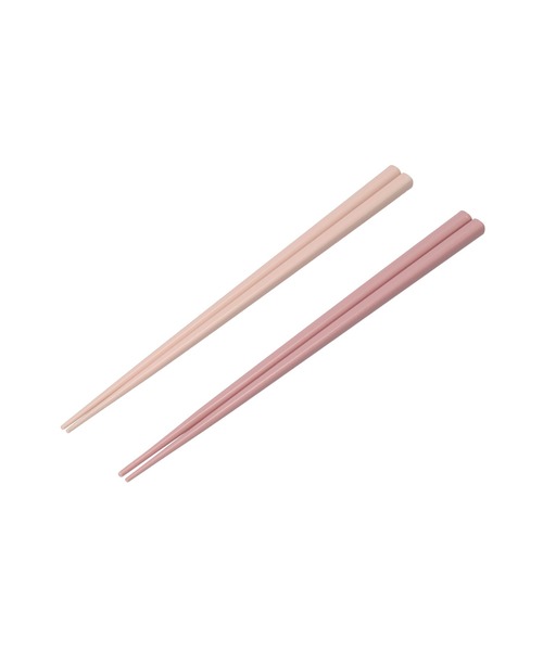 Francfranc（フランフラン）の「食洗機対応 CHOPSTICKSセット ピンク （2組セット）（カトラリー・レディース・ピンク・FREE）」の4枚目の写真