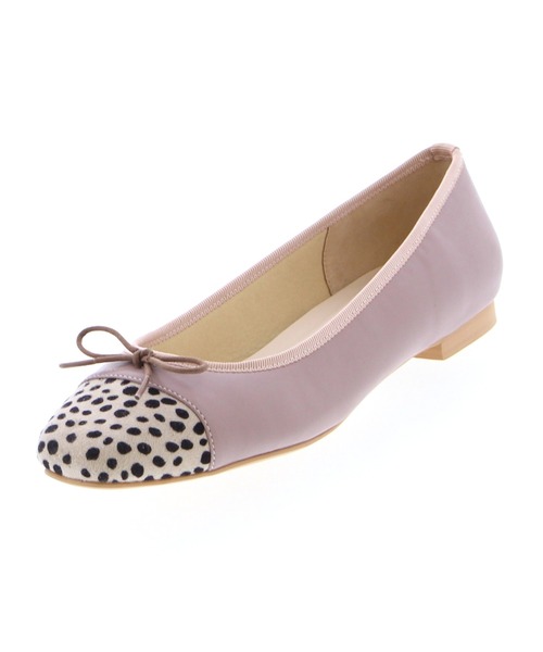 JELLY BEANS(ジェリービーンズ)の「【WEB限定】スクエアトゥコンビバレエシューズ(215-15)JELLY BEANS(ジェリービーンズ)(バレエシューズ・レディース・ラベンダー/グリーン/ベージュ/ブラック/アイボリー/ブルー/グレイッシュベージュ/ダークブラウン/パープル系・22.5/23.5/24/23/24.5)」の8枚目の写真