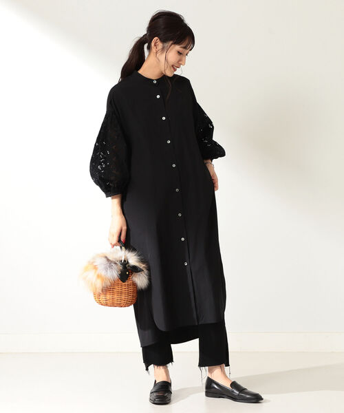 Demi-Luxe BEAMS（デミルクス ビームス）の「VIOLAd’ORO / ファー ラタンかごバッグ（かごバッグ・レディース・ライトブラウン・ONE SIZE）」の3枚目の写真