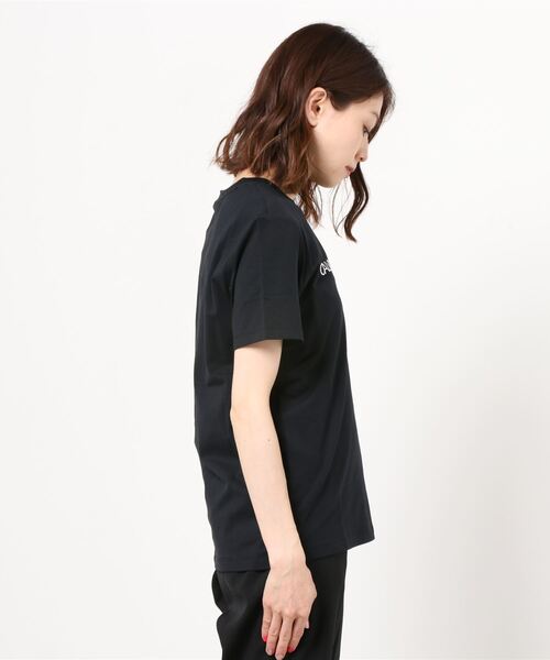Calvin Klein Jeans(カルヴァンクラインジーンズ)の「ワード ロゴ ショートスリーブ Tシャツ(Tシャツ/カットソー・レディース・ホワイト/ブラック・S/M/L/XS)」の3枚目の写真