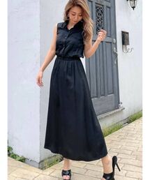 RESEXXY | ノースリシャツワンピース(シャツワンピース)