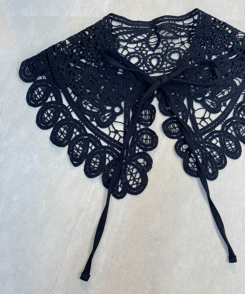 Mysa&Liina（ミーサリーナ）の「アソートレース付衿（付け襟・レディース・ホワイト系その他/ホワイト系その他2/ホワイト系その他3/ブラック系その他2/ブラック系その他・M）」の5枚目の写真