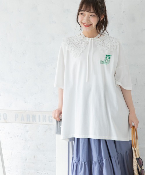 Mysa&Liina（ミーサリーナ）の「アソートレース付衿（付け襟・レディース・ホワイト系その他/ホワイト系その他2/ホワイト系その他3/ブラック系その他2/ブラック系その他・M）」の18枚目の写真