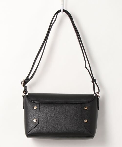 SISLEY（シスレー）の「フェイクレザー型押しスタッズミニショルダーバッグ（ショルダーバッグ・レディース・ブラック/オフホワイト/ブラウン・FREE）」の4枚目の写真